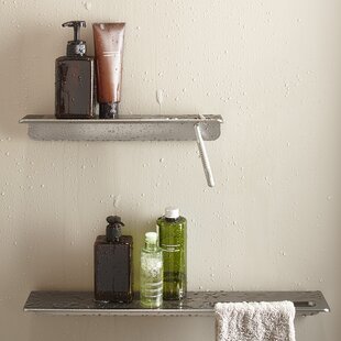Makensey Adhesive Shower Shelf (Set of 2) Rebrilliant Finish: Green