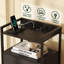 40.9cm W Metal Bedside Table-1758910827