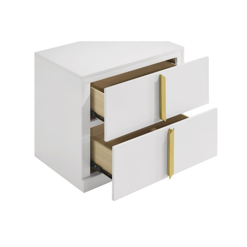 Table de chevet 2 tiroirs Moaaz