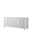 Base de salle de bain double 79 po uniquement meuble-lavabo Daria