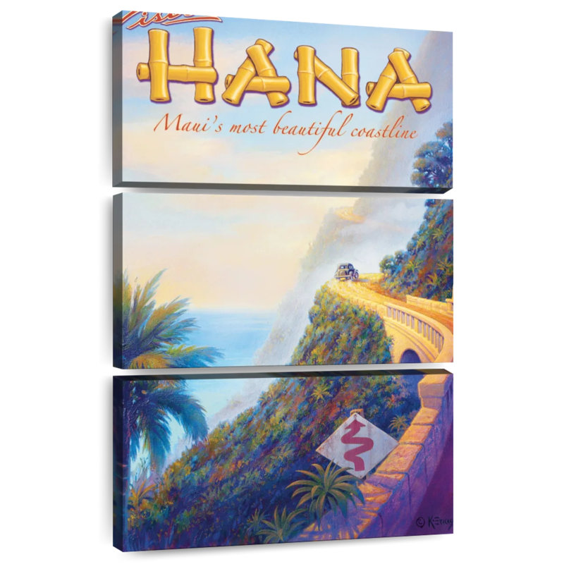 Nicci Visit Hana, 38" H x 24" W
