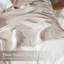 Jeté 100% coton 4 couches avec frange MooMee Airy-115808089-115808092