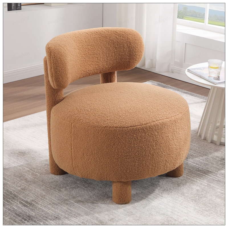 Fauteuil d'appoint Teddy, Brown