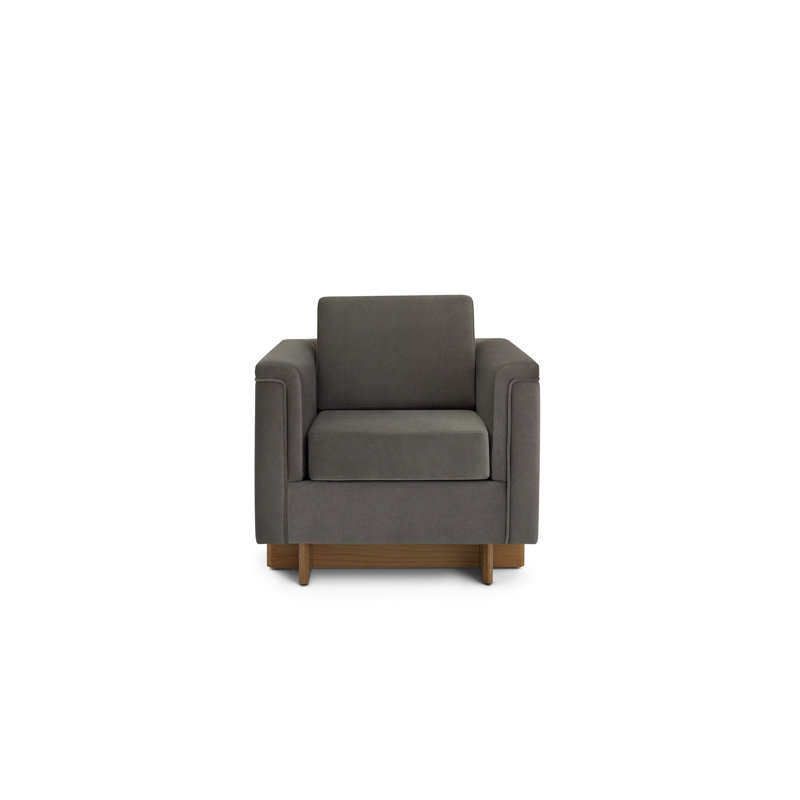 Frank Lloyd Wright Galesburg Lounge Chair, Ash
