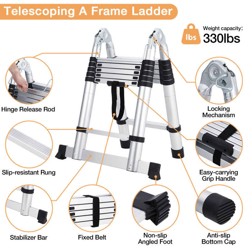 Aluminum Multi-Position Ladder