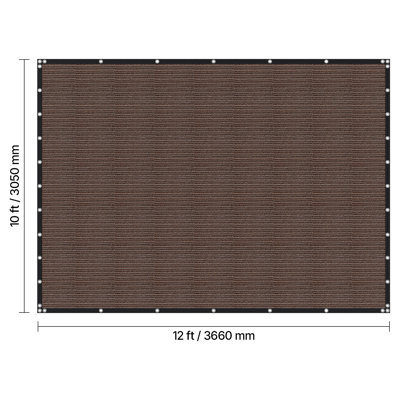 90% Sun Shade Cloth,Pergola Shade Cover with Stainless Steel Grommets, Sun Shades Canopy Privacy Screen with 160 GSM HDPE Material, for Outdoor, Patio, Garden, and Backyard