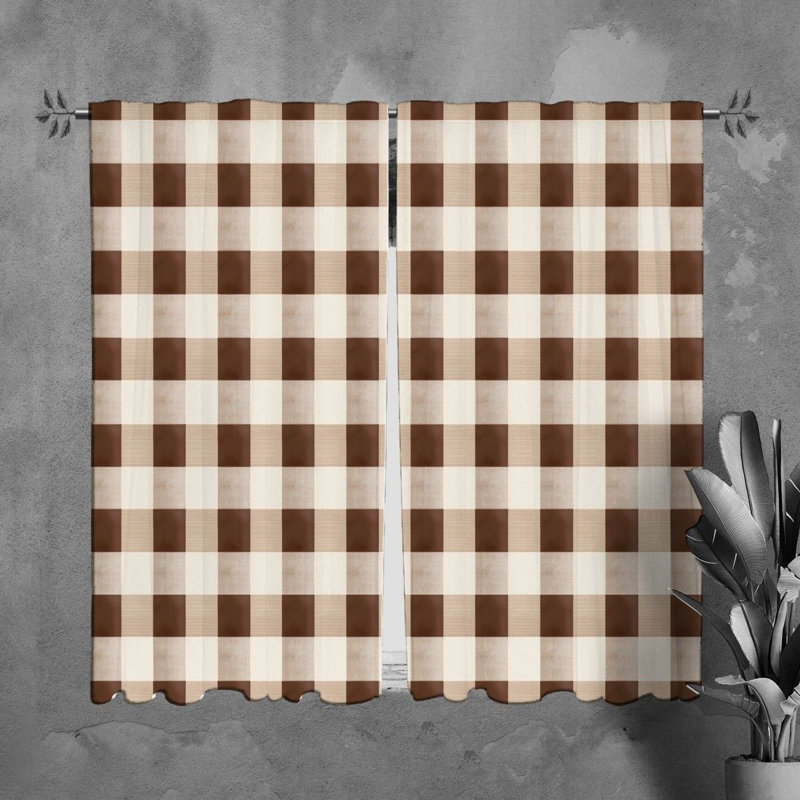 Paire de rideaux obscurcissant en polyester Taryl, L 40 po x L 61 po