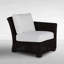 Rustic Patio Lounge Chair with Cushions-1110726824-1172305671-1172305910