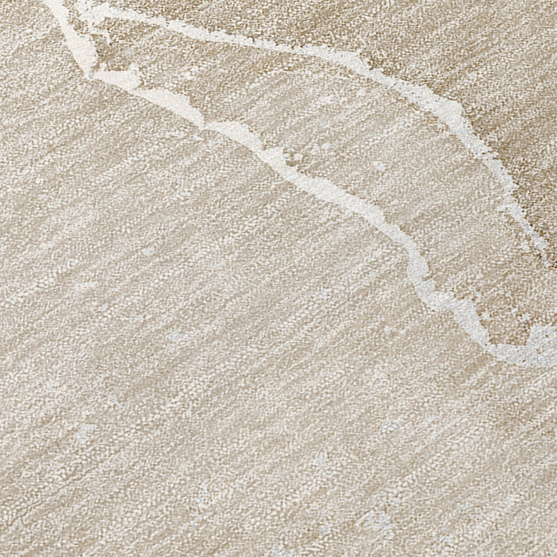 Abstract Indoor / Outdoor Rug, Rectangle 10' x 14'