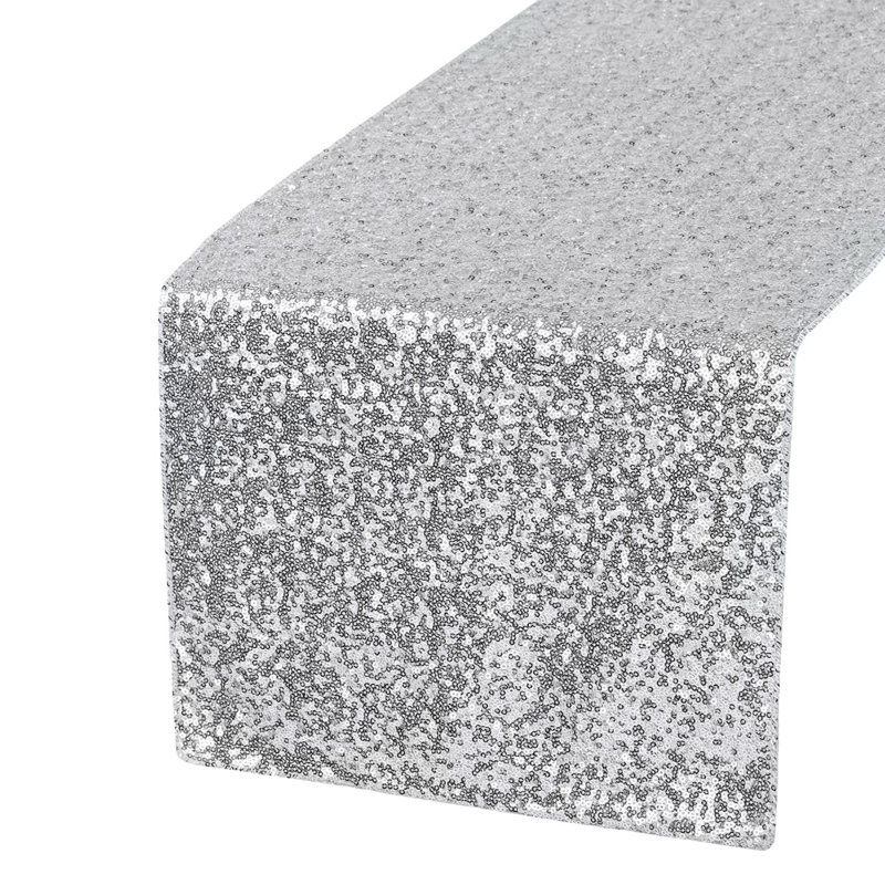 Allen Table Runner, Silver