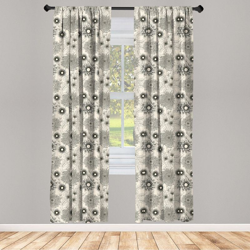Room Darkening Curtain Pair, 28" x 84"