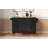 56.5" Kitchen Island with Drop Leaf, Power Outlet, Embossed Vertical Stripe Rolling Kitchen Cart on Wheels with 4 Doors , 5 Deep Drawers and Adjustable Shelves, for Kitchen, Dining Room-1075660643-1075660642