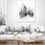 Coussin de ville noir et blanc cityscape-29864030-29864034