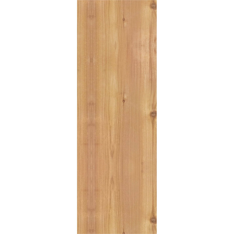 Artisan traditionnel en bois rustique, Cèdre rouge occidental l 7 1/2 po (lisse), P 14 po x H 22 po