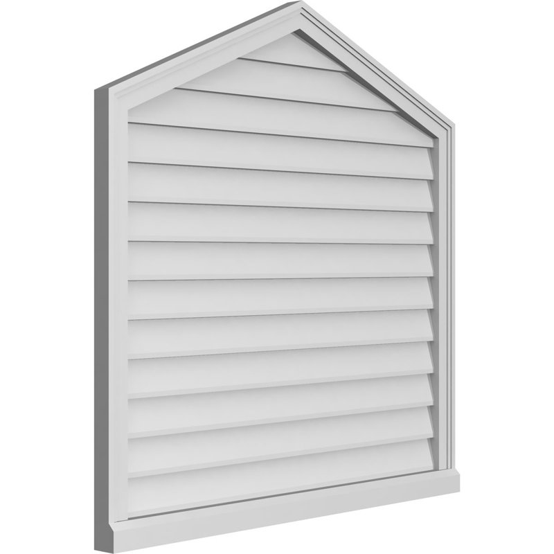 Ventilé à pignon non-fonctionnel Signature, H 40 po x l 40 po x P 2 po