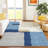 Machine Washable Indoor/Outdoor Chantille ACN2400 Abstract Rug-1220111703