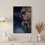 «Fox Vendor with Wrarap Flower Bouquets at Night Market», art mural sur toile-132738546