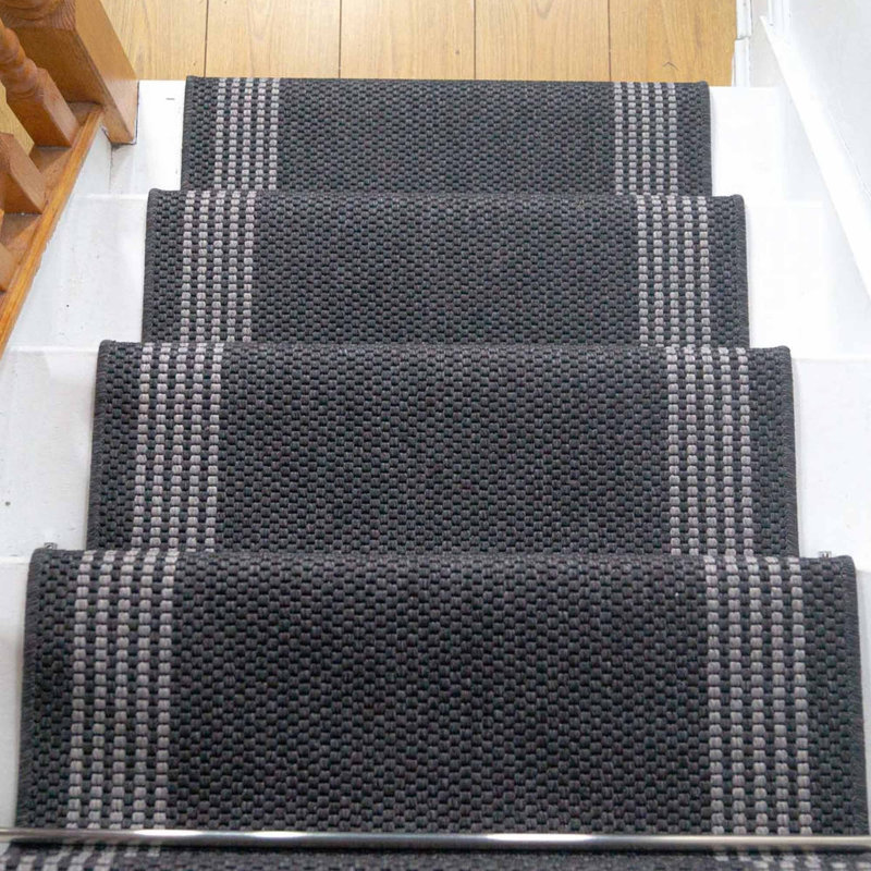 Stair Runner Striped Area Rug, Runner 66 x 720 cm