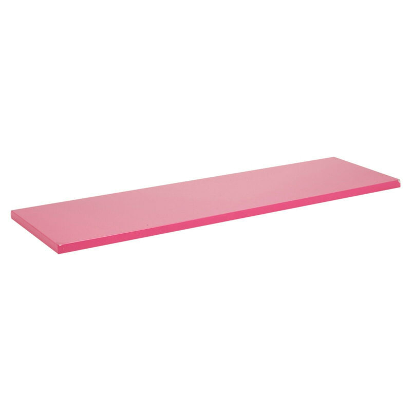 Merha Wall Shelf, 2cm H x 60cm W x 23.5cm D, Pink