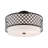 Mance Fabric Semi Flush Mount-552080577-552080581