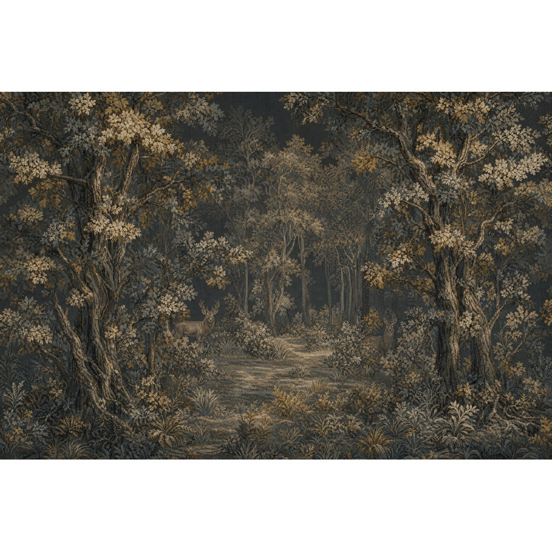 Papier peint Woodland, Textured Non-Pasted, 120"x96"