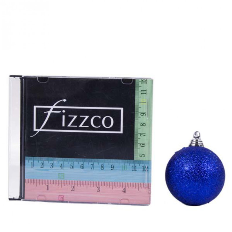 6cm Bauble, Blue