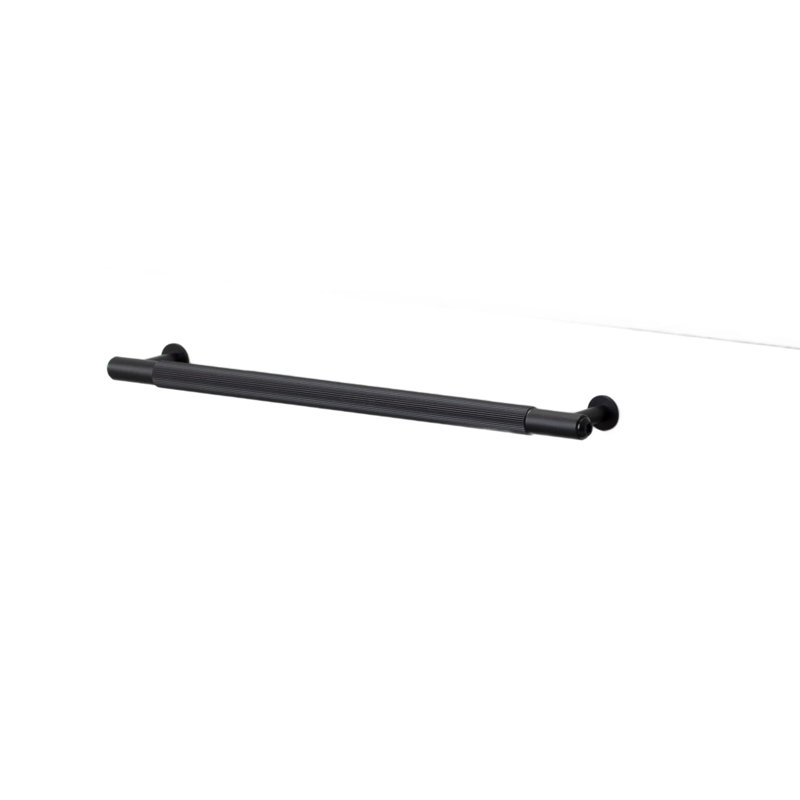 Pull Bar / Linear, Black, 8 43/50"