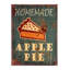 Apple Pie Textual Art on Metal