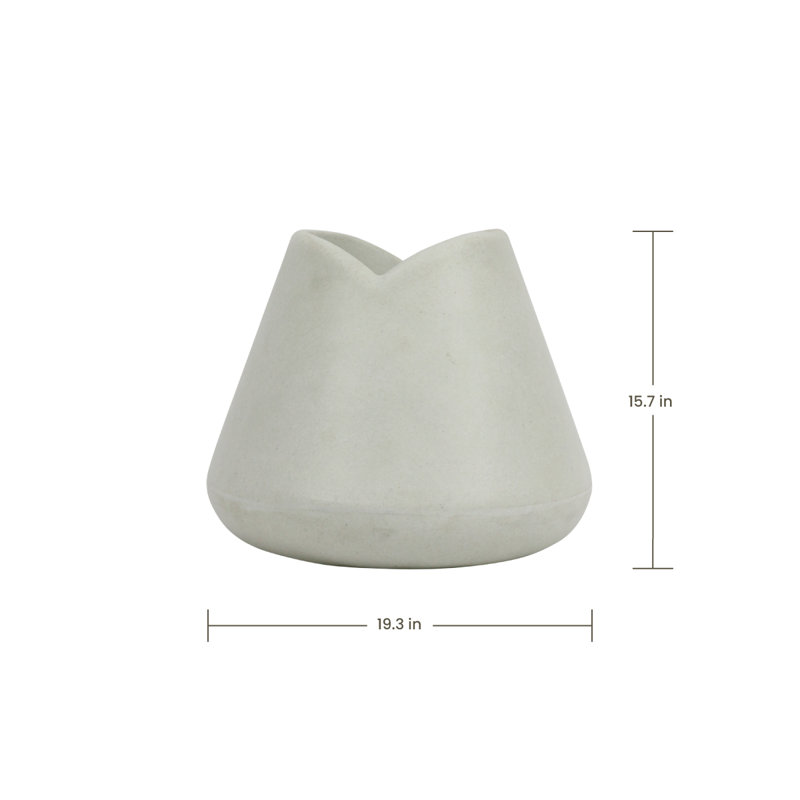 Pot à fleurs Dobroslava ECOBO, H 18,8 po x l 15,2 po x P 15,2 po
