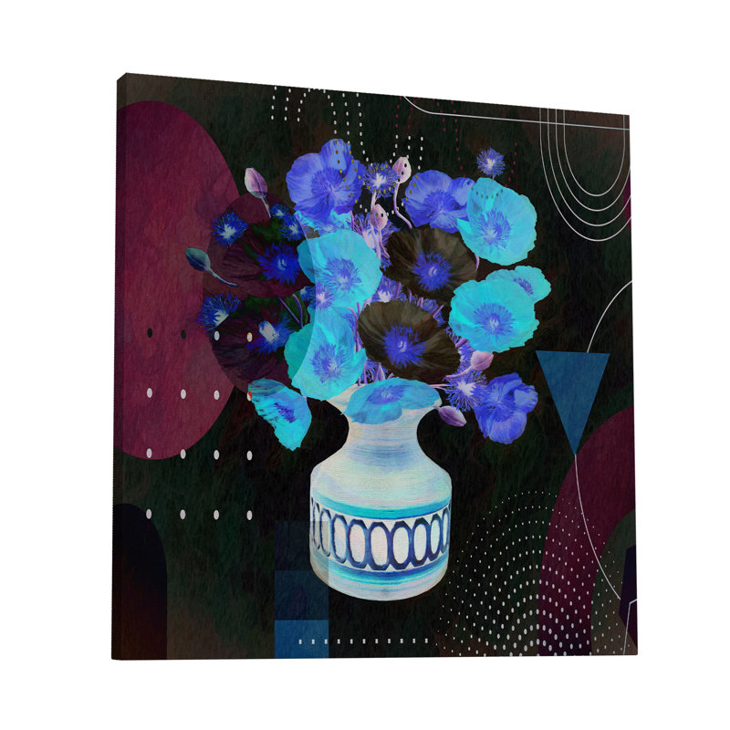 " Garden Bouquet 638 ", 36" H x 36" W x 1.5" D