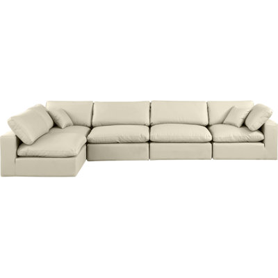 Housum Upholstered L-Shaped Sectional Reversible