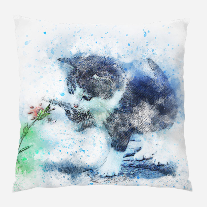 Housse et insert de coussin Driskell, Intérieur, Microsuède