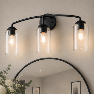Modern 3-Light Dimmable Vanity Light