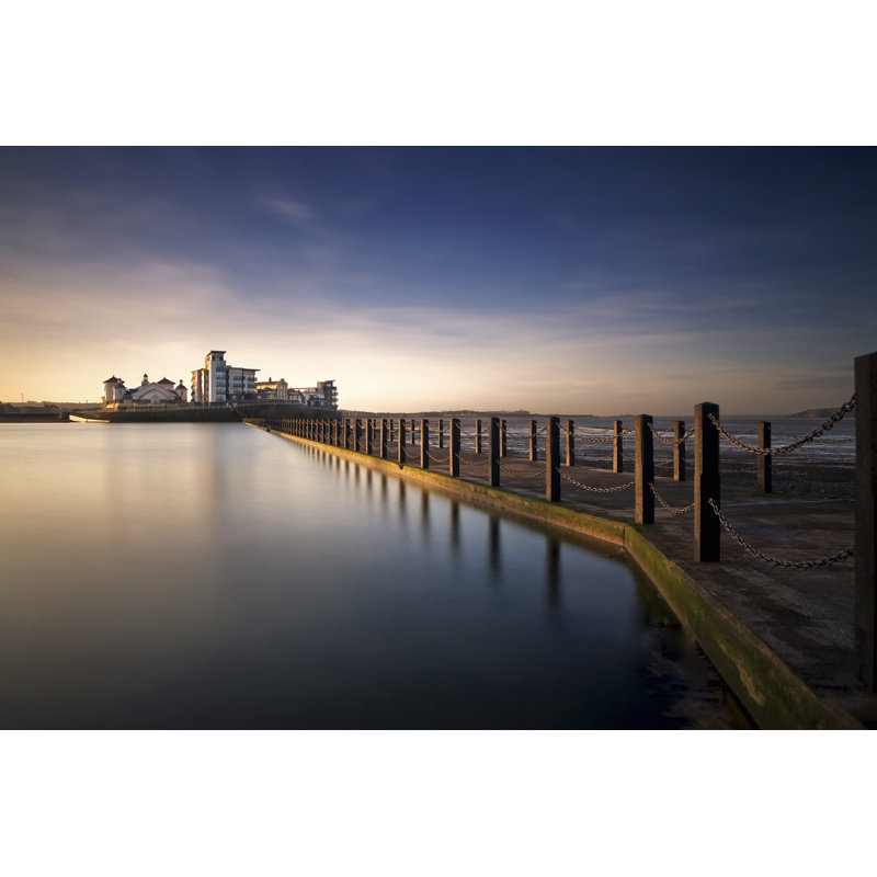Knightstone Sunrise - Wrapped Canvas Print, 20cm H x 30cm W x 3.8cm D