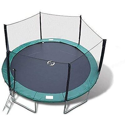 Galactic Xtreme 14' Round Backyard Trampoline with Safety Enclosure