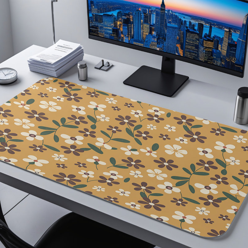 Polyester Desk Pad, 23.6x13.8