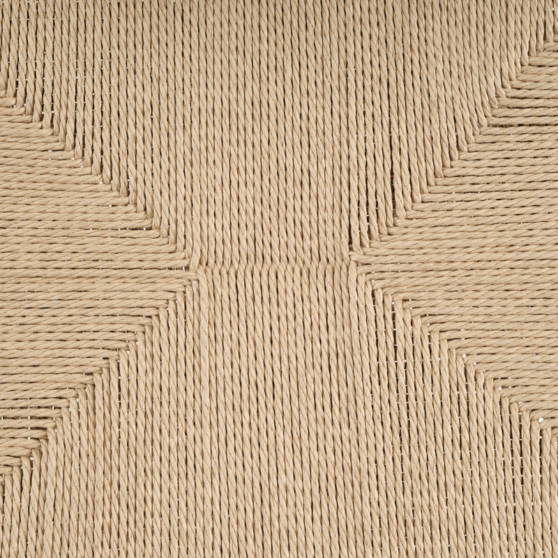 Chaises de salle à manger Renwicke , 4, Corde beige / noir