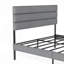 Structure de lit plateforme tapissier - avec tête de lit, aucun sommier requis, rangement sous le lit 14 po-142255952-142255956