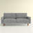Clairmont 70" Square Arm Sofa-780576982