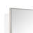 Velin 16.5'' x 24'' Brushed Nickel Recessed and Surface Mount Bathroom Medicine Cabinet with Mirror Matt Black Square Cornered Metal Framed Rounded Rectangle Medicine Cabinet Mirror-181800593-181800598