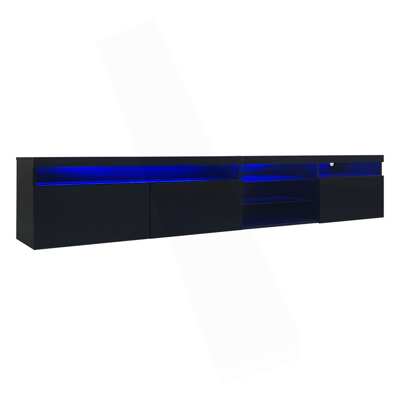 94.5'' Media Console, Black
