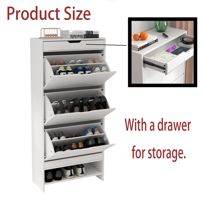 22 Pair Shoe Storage Cabinet