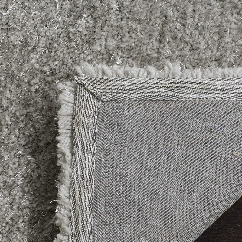 Winnett Shag Hand Tufted Performance Solid Color Rug, Rectangle 4' x 6'