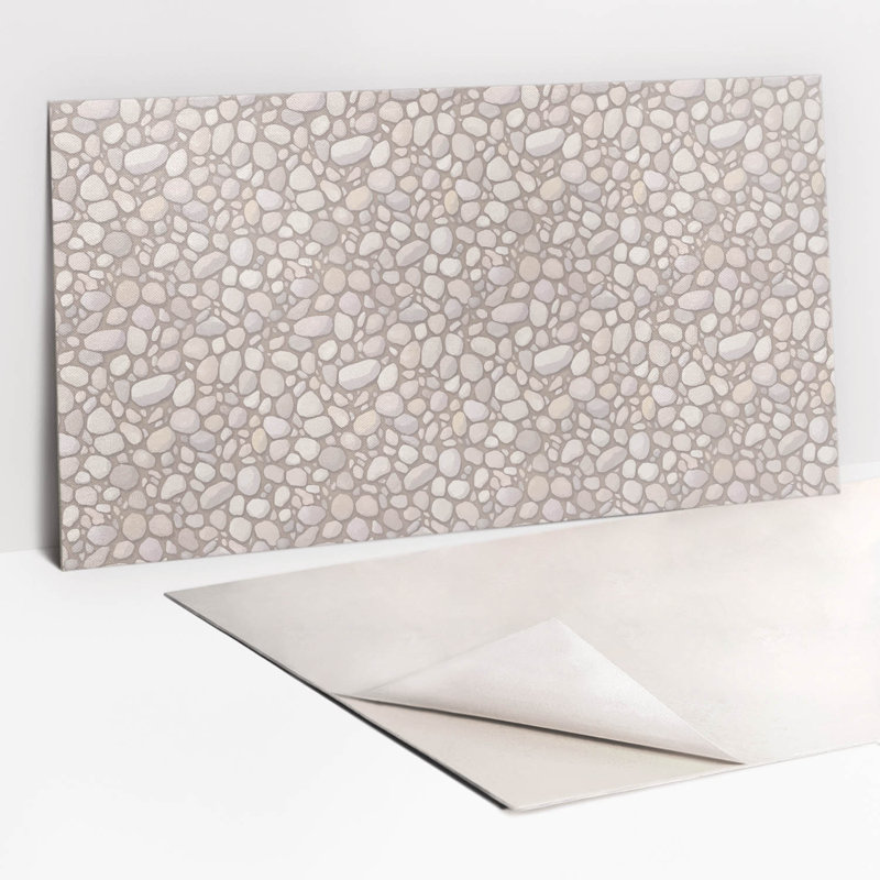 Aunjel 50cm x 100cm PVC Field Tile in Beige