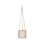 Gray Fiberstone Hanging Pot