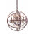 Svante 5 - Light Dimmable Globe Chandelier-22858613-22858616