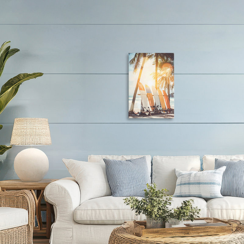 Toile de surf Gloke Bokeh Sunshine, design par LSR Design Studio, H 24 po x l 16 po
