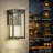 Solar-powered LED Outdoor wall lights with Motion Sensor(set of2)