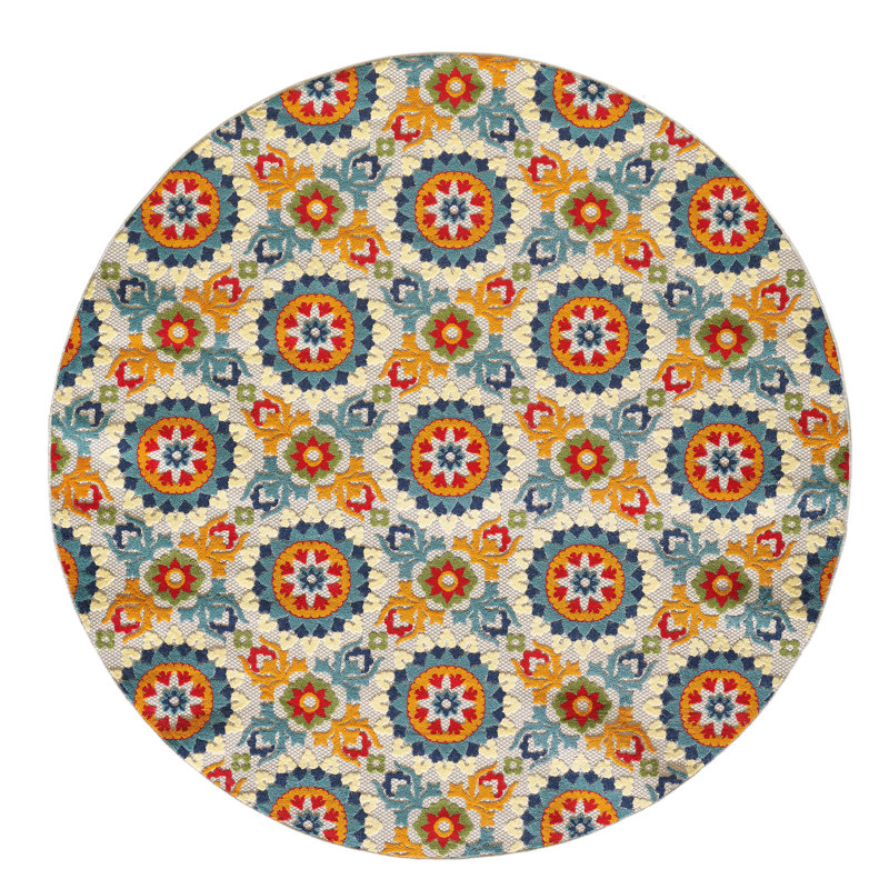 Brackett Indoor / Outdoor Rug, Round 7'10"