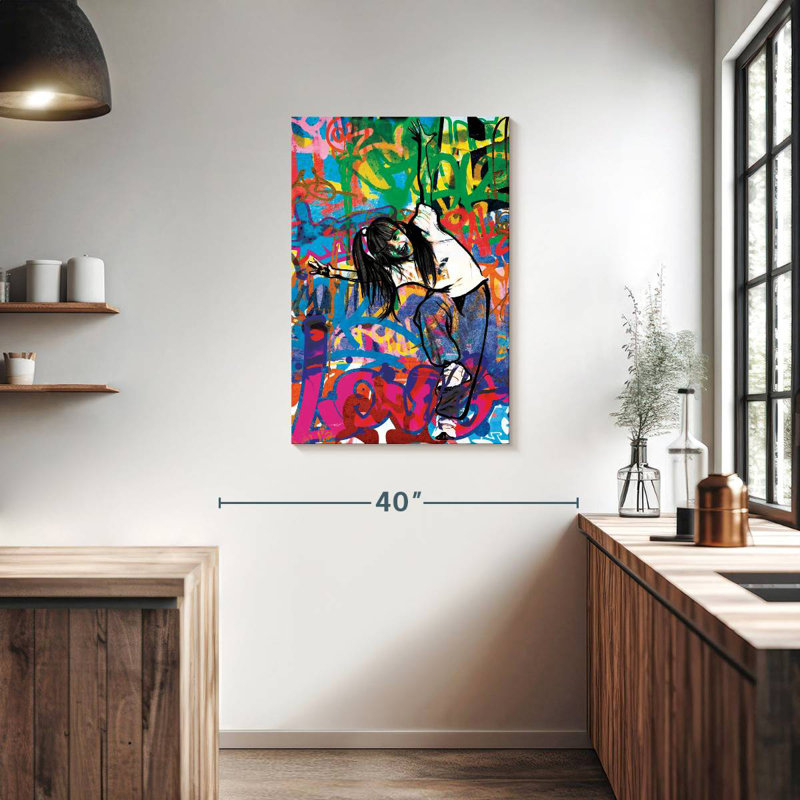 Danse urbaine Enn, H 36 po x l 24 po